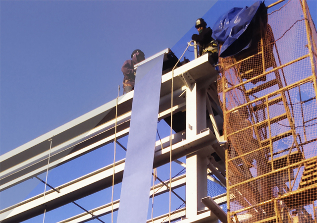 Renta de andamios, herreria industrial, Estructuras de acero de naves industriales.