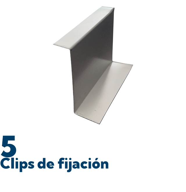 Clips de fijacion, clips de fijacion para naves industriales