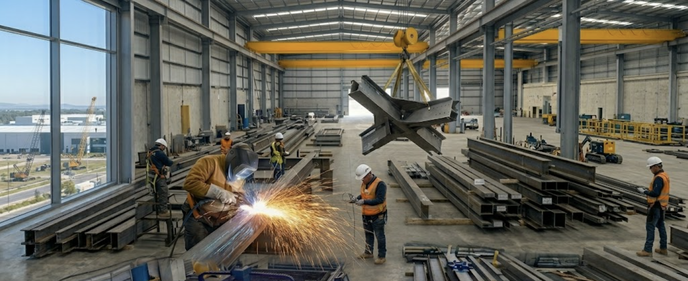 Fabricación de estructura metálica